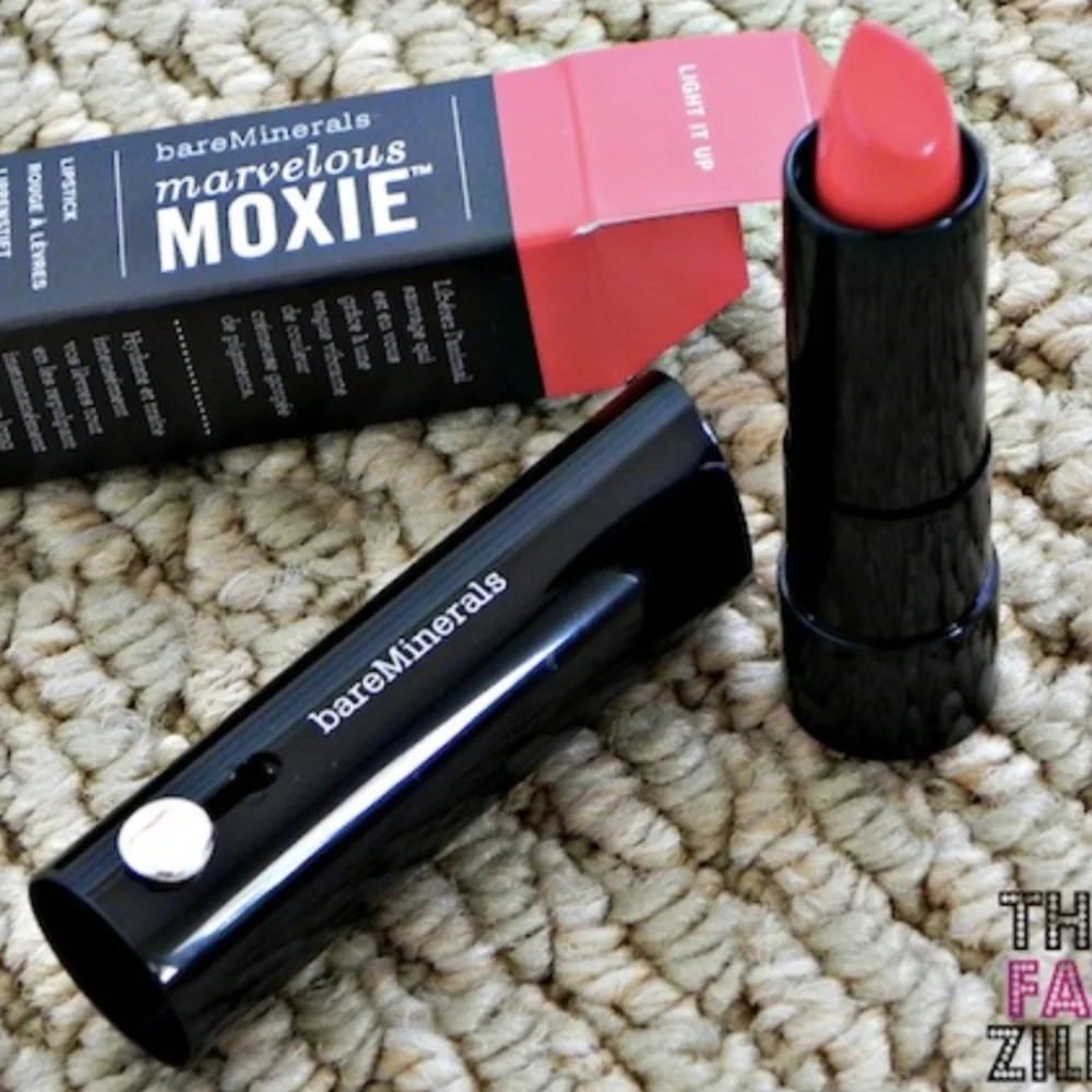 ❇️🧚‍♀️LIGHT IT UP BareMinerals RARE Moxie Lipstick NWT